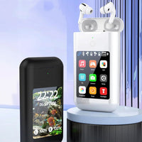 Bluetooth Headphones with Touch Screen and Powerbank ONLIKE - BLACK