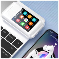 ONLIKE Bluetooth Headphones with Touch Screen and Powerbank - BLACK