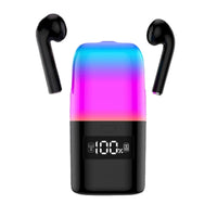 Bluetooth Headphones with Speaker and LED Light