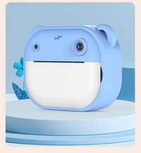 Blue Instant Print Camera for Kids