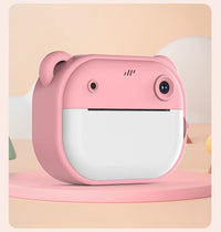 Pink Instant Print Camera for Kids