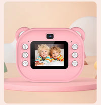 Pink Instant Print Camera for Kids