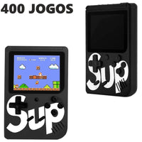 Black Retro SUP Portable Console with 400 Games