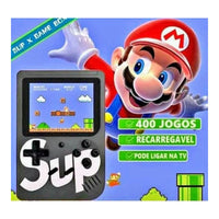 Black Retro SUP Portable Console with 400 Games