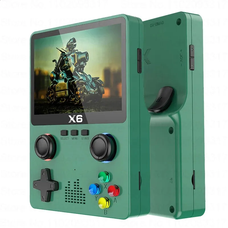 Portable Console X6 Green