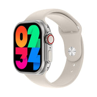 Smartwatch HW9 Ultra 2 with 3 straps + keychain - Gray