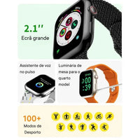 Smartwatch Z81 ProMax Black - with 2 straps (Black and White)